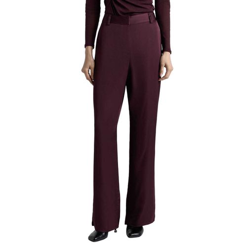 Cue Viscose Satin Wide Leg Pant